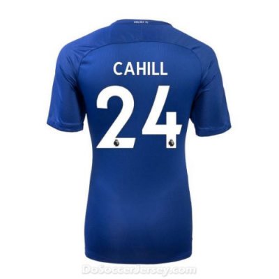 Chelsea 2017/18 Home CAHILL #24 Shirt Soccer Jersey