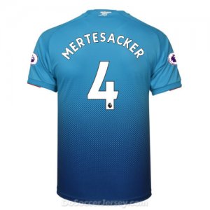 Arsenal 2017/18 Away MERTESACKER #4 Shirt Soccer Jersey