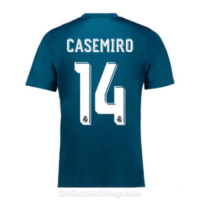 Real Madrid 2017/18 Third Casemiro #14 Shirt Soccer Jersey