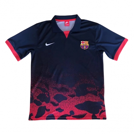 Barcelona Camouflage Red 2018 Polo Shirt - Click Image to Close