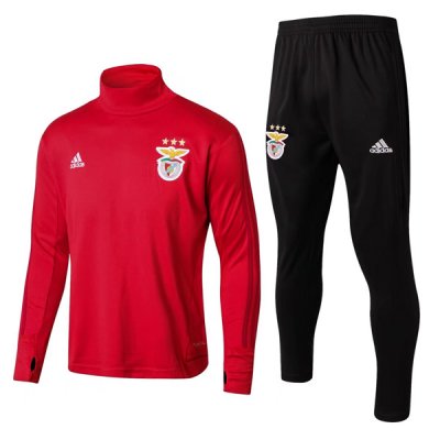 Benfica 2017/18 Red Training Suits(High Neck Shirt+Trouser)