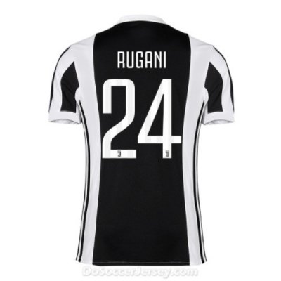 Juventus 2017/18 Home RUGANI #24 Shirt Soccer Jersey