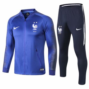 France 2 stars 2018/19 Blue Training Suit (Jacket+Trouser)