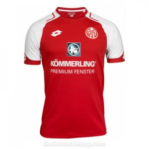 FSV Mainz 05 2017/18 Home Shirt Soccer Jersey