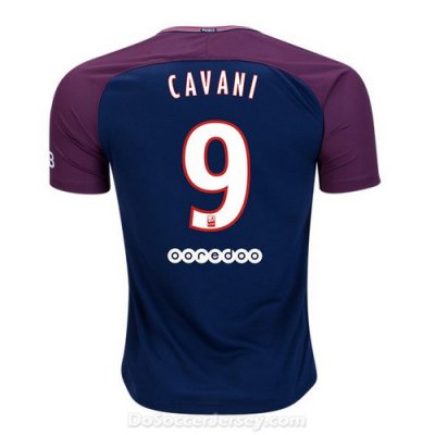 PSG 2017/18 Home Cavani #9 Shirt Soccer Jersey