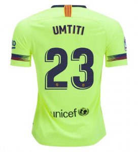 Barcelona 2018/19 Away Samuel Umtiti 23 Shirt Soccer Jersey