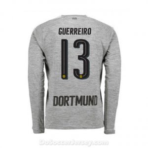 Borussia Dortmund 2017/18 Third Guerreiro #13 Long Sleeve Soccer Shirt