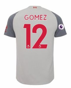 Liverpool 2018/19 JOE GOMEZ 12 Third Shirt Soccer Jersey