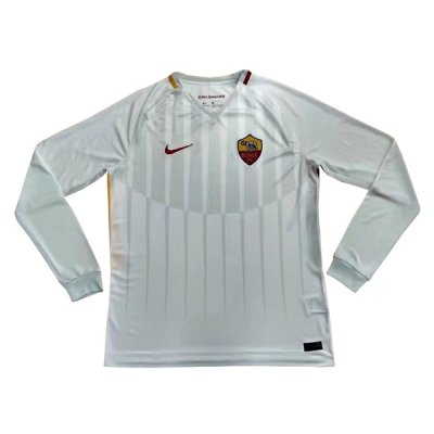 AS Roma 2017/18 Away Long Sleeved Shirt Soccer Jersey