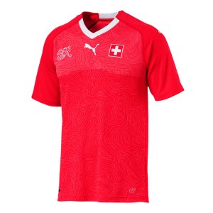 Switzerland 2018 World Cup Home Shirt Soccer Jersey