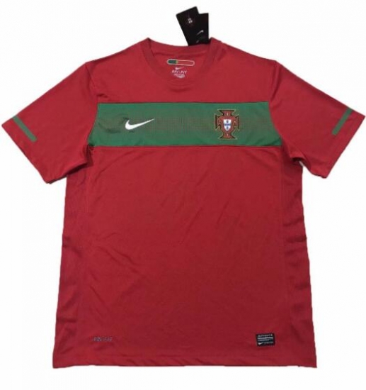 Portugal 2010 World Cup Home Retro Shirt Soccer Jersey - Click Image to Close