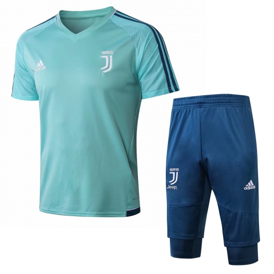 Juventus 2017/18 Green Short Training Suit - Click Image to Close