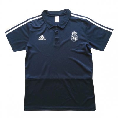 Real Madrid 2018 Royal Blue Polo Shirt