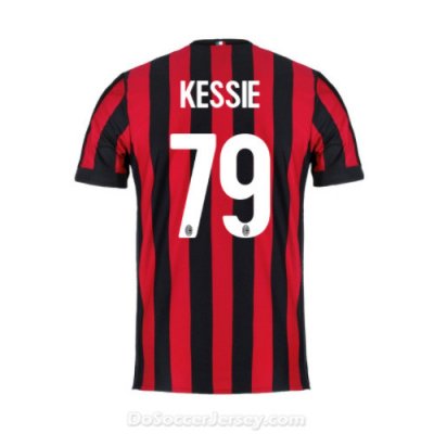 AC Milan 2017/18 Home Kessie #79 Shirt Soccer Jersey