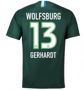VfL Wolfsburg 2018/19 GERHARDT 13 Home Shirt Soccer Jersey