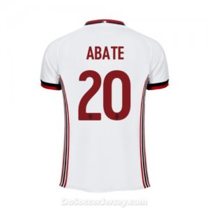 AC Milan 2017/18 Away Abate #20 Shirt Soccer Jersey