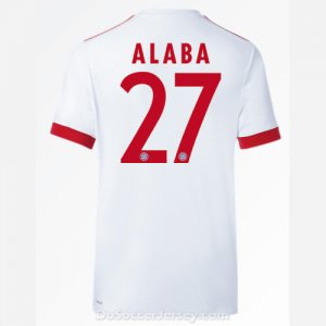 Bayern Munich 2017/18 UCL Alaba #27 Shirt Soccer Jersey