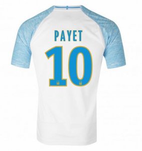 Olympique de Marseille 2018/19 PAYET 10 Home Shirt Soccer Jersey