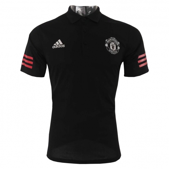Manchester United Champions League Black 2017 Polo Shirt - Click Image to Close