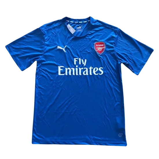 Arsenal 2018 Blue Training Shirt - Click Image to Close