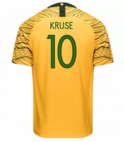 Australia 2018 FIFA World Cup Home Robbie Kruse Shirt Soccer Jersey