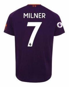 Liverpool 2018/19 JAMES MILNER 7 Away Shirt Soccer Jersey