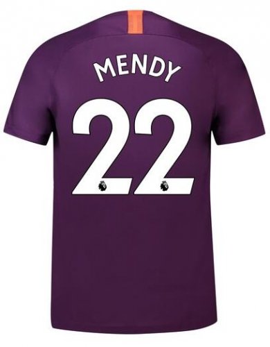 Manchester City 2018/19 Mendy 22 Third Shirt Soccer Jersey