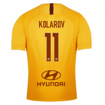 AS Roma 2018/19 KOLAROV 11 Third Shirt Soccer Jersey
