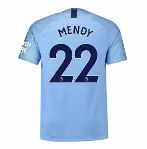 Manchester City 2018/19 Mendy 22 Home Shirt Soccer Jersey