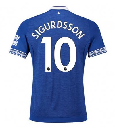 Everton 2018/19 Sigurdsson 10 Home Shirt Soccer Jersey