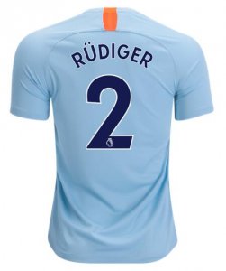 Chelsea 2018/19 Third Antonio Rudiger Shirt Soccer Jersey