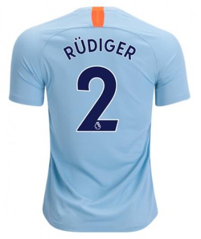 Chelsea 2018/19 Third Antonio Rudiger Shirt Soccer Jersey