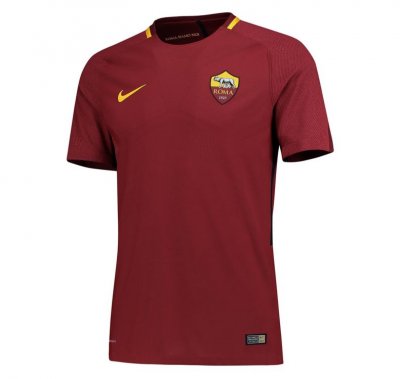Match Version AS Roma 2017/18 Home Shirt Soccer Jersey