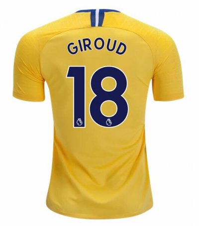 Chelsea 2018/19 Away Olivier Giroud 18 Shirt Soccer Jersey