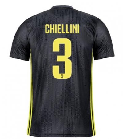Juventus 2018-19 Third CHIELLINI 3 Shirt Soccer Jersey