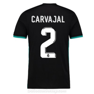Real Madrid 2017/18 Away Carvajal #2 Shirt Soccer Jersey