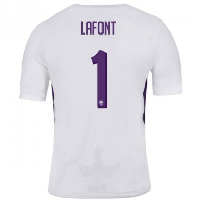 Fiorentina 2018/19 LAFONT 1 Away Shirt Soccer Jersey