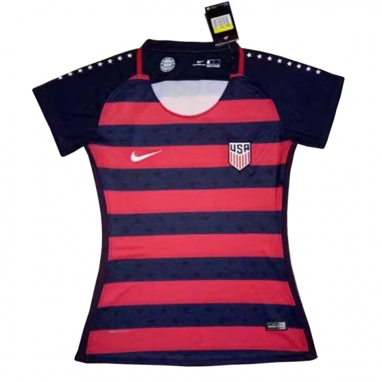 USA 2017/18 Gold Cup Women's Shirt Spicial Soccer Jersey - Click Image to Close