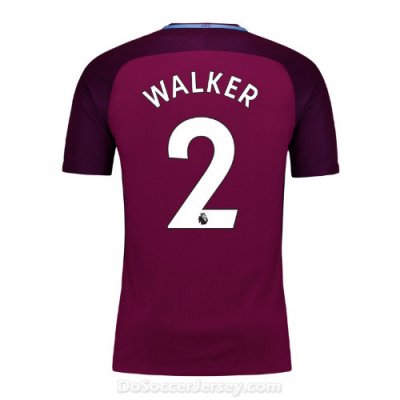 Manchester City 2017/18 Away Walker #2 Shirt Soccer Jersey