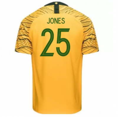 Australia 2018 FIFA World Cup Home Brad Jones Shirt Soccer Jersey