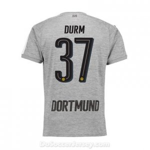 Borussia Dortmund 2017/18 Third Durm #37 Shirt Soccer Jersey