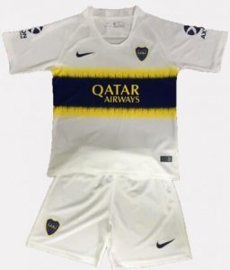 Boca Juniors 2018/19 Away Kids Soccer Jersey Kit Children Shirt + Shorts
