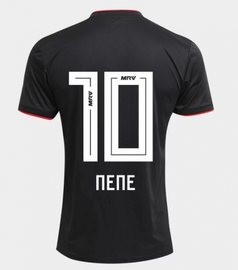 Sao Paulo FC 2018/19 NENE 10 Away Shirt Soccer Jersey - Click Image to Close