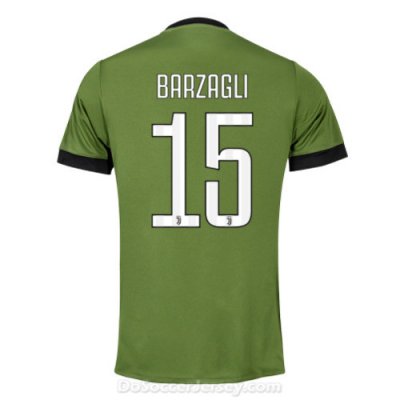 Juventus 2017/18 Third BARZAGLI #15 Shirt Soccer Jersey