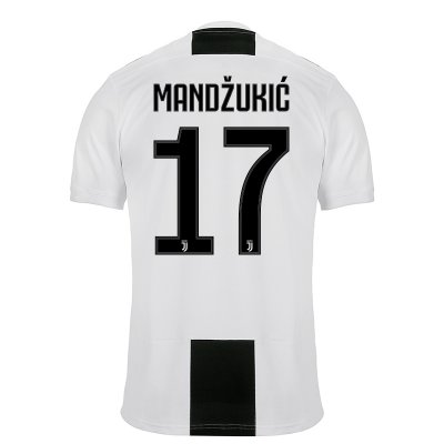 Juventus 2018-19 Home MANDZUKIC 17 Shirt Soccer Jersey