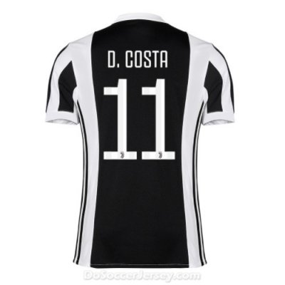 Juventus 2017/18 Home D. COSTA #11 Shirt Soccer Jersey