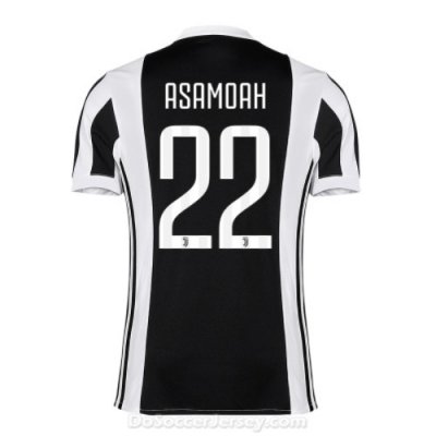 Juventus 2017/18 Home ASAMOAH #22 Shirt Soccer Jersey