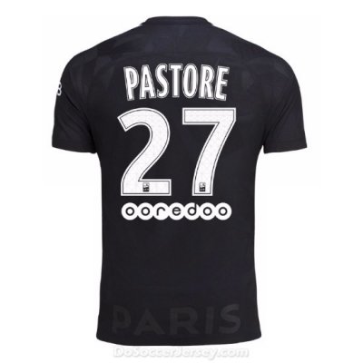 PSG 2017/18 Third Pastore #27 Shirt Soccer Jersey