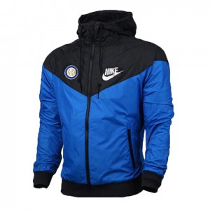 Inter Milan 2017/18 Blue Woven Windrunner Jacket Men