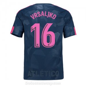 Atlético de Madrid 2017/18 Third Vrsaljko #16 Shirt Soccer Jersey